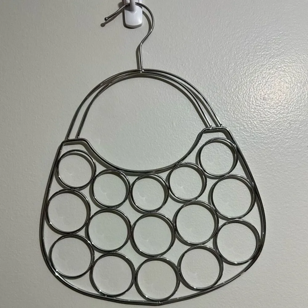 Silver Closet Organizer Hanger